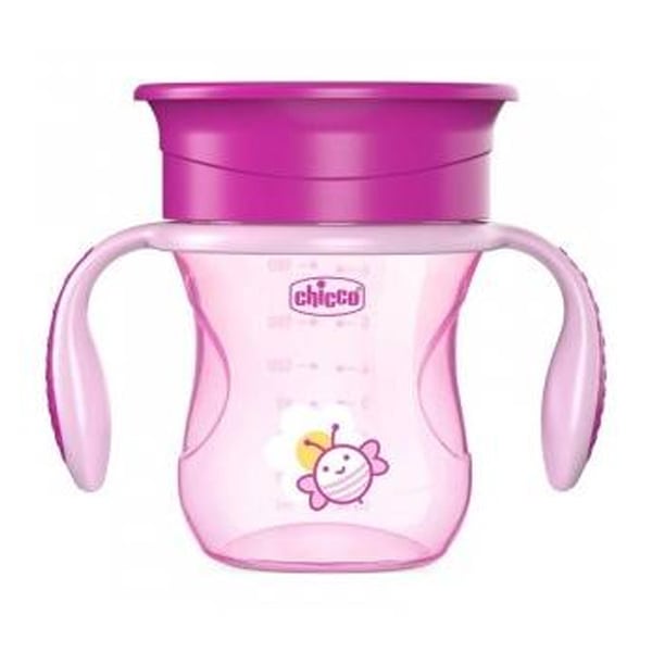 Chicco Perfect Cup 12m+ Cup Converts to Regular Cup  200ml - Rozë