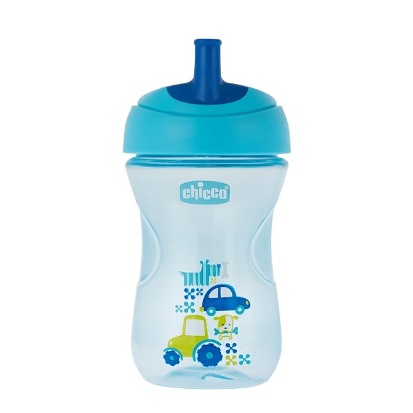 Chicco Advanced Cup 12m+ (06941-20)  266ml - Blu e Çelët