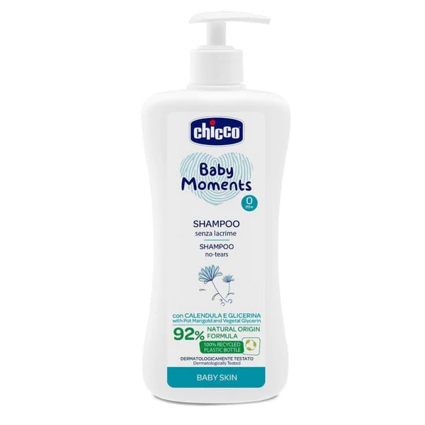 Chicco Baby Moments Shampoo No Tears 0m+  500 ml