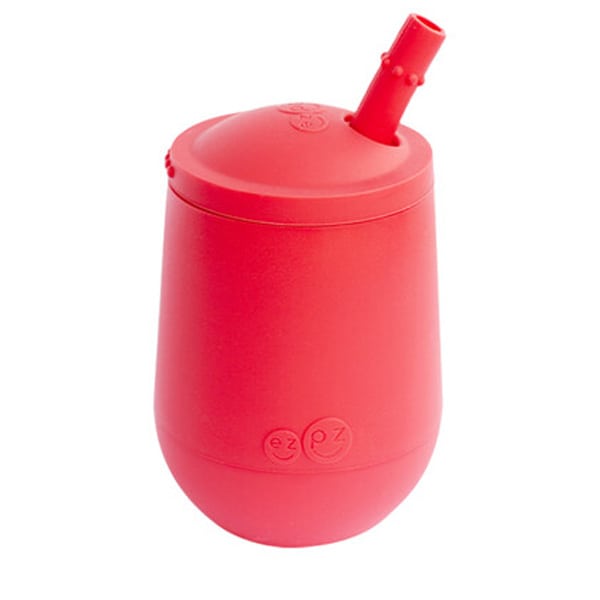 Ezpz Trainer Mini Cup with Straw  1 copë - Koral