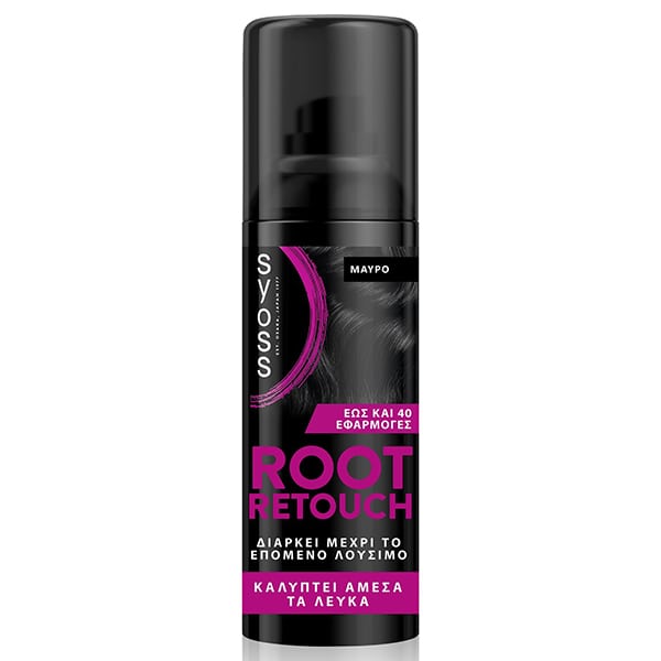Syoss Root Retouch Spray Temporary Color Black  120 ml