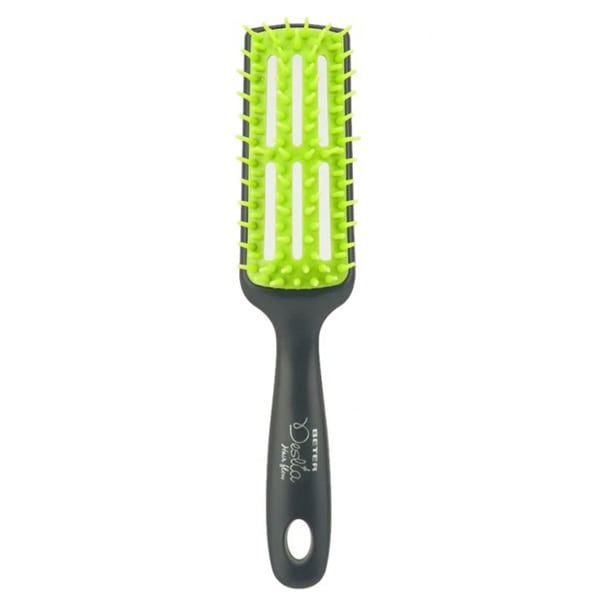 Beter Deslia Hairflow Vent Brush (03.281)  1 copë - Jeshile