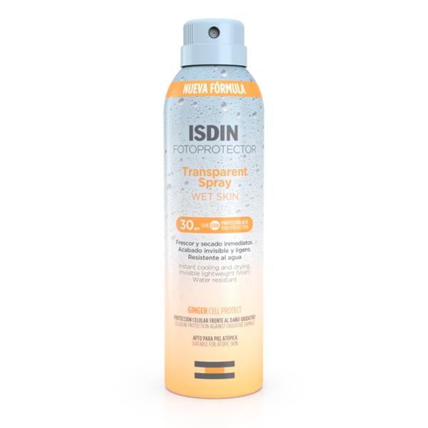 Isdin Fotoprotector Transparent Spray Wet Skin SPF30  250 ml