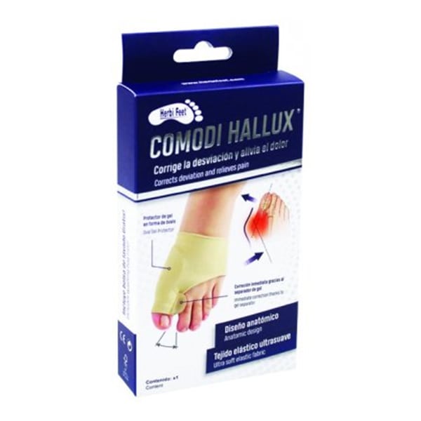 Herbi Feet Comodi Hallux Toe Separator & Bunion Protector  1 copë