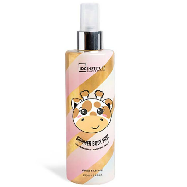 IDC Institute Shimmer Body Mist Giraffe Vanilla & Caramel  250 ml