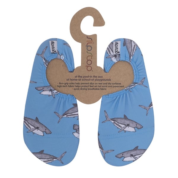 Slipstop Junior Set Anti-Slip Shoes for Kids  1 palë - E bardhë Blu