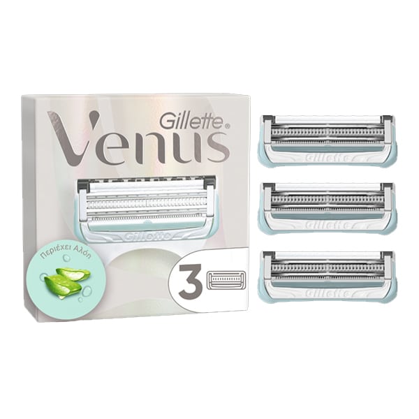 Gillette Venus Women's Razor Replacement Heads for the Sensitive Area  3 copë