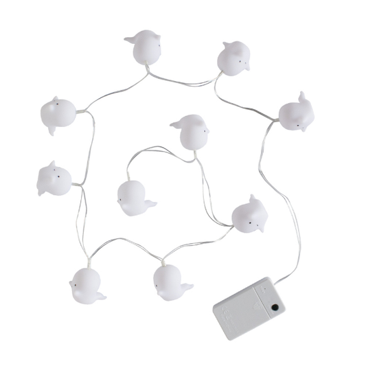 A Little Lovely Company String Light Ghosts  1 copë