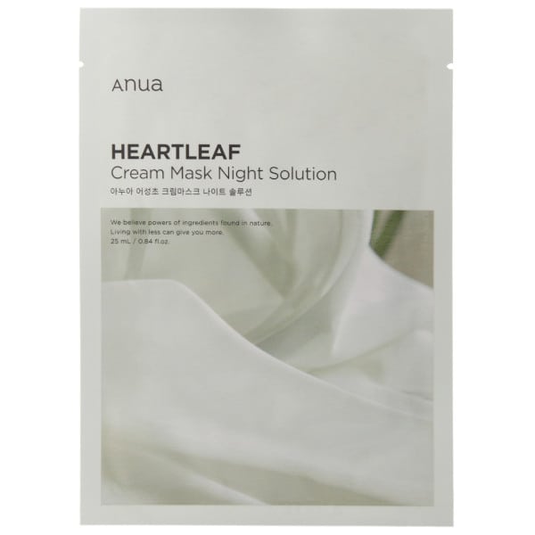 Anua Heartleaf Cream Mask Night Solution  1 copë