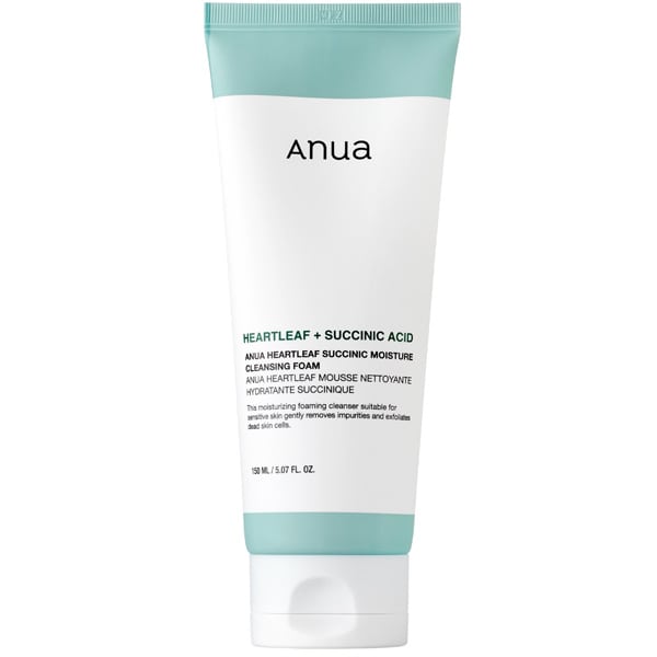 Anua Heartleaf Succinic Moisture Cleansing Foam  150 ml