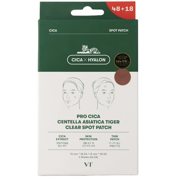 VT Cosmetics Cica Clear Spot Patch  66 copë