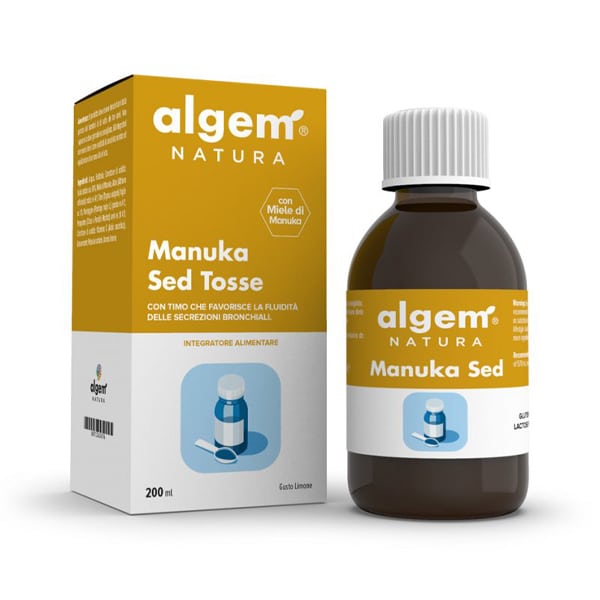 Algem Natura Manuka Sed Cough Syrup  200 ml