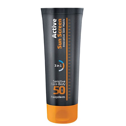 Frezyderm Active Sun Screen Sensitive Face & Body SPF50+  150 ml