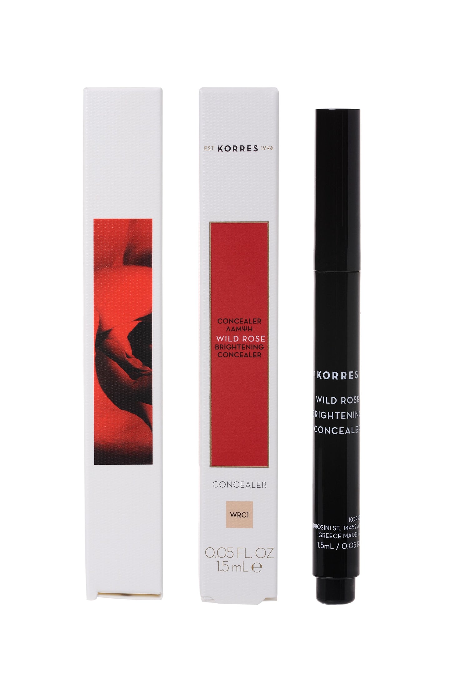 Korres Wild Rose Brightening Concealer WRC1  1.5 ml
