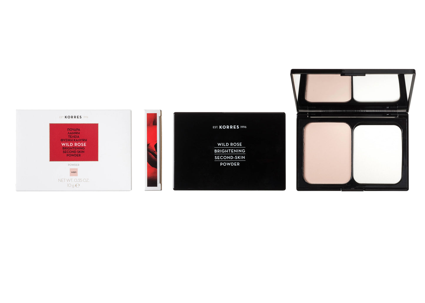 Korres Wild Rose Brightening Second-Skin Powder WRP1  10g