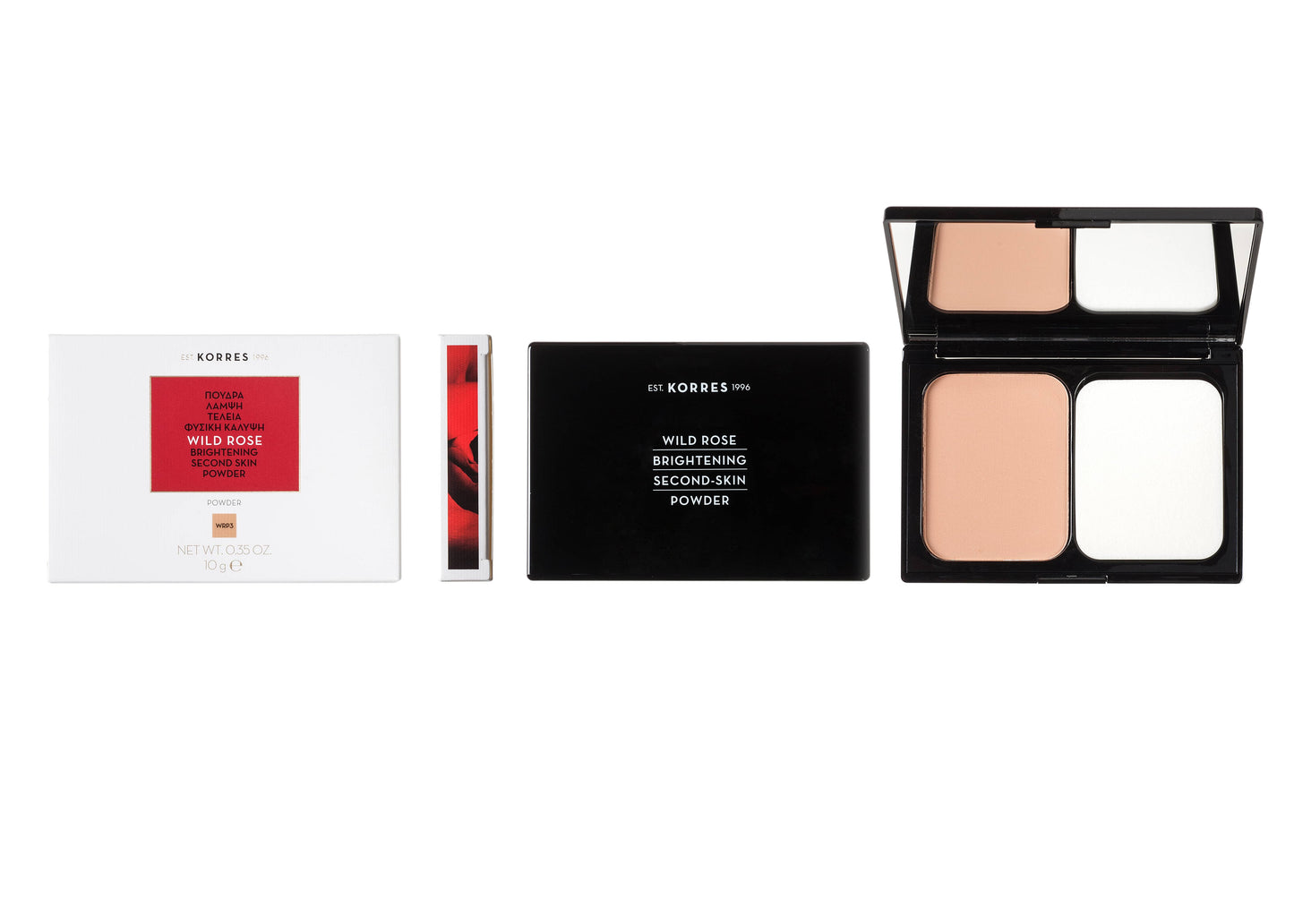 Korres Wild Rose Brightening Second-Skin Powder WRP3  10g