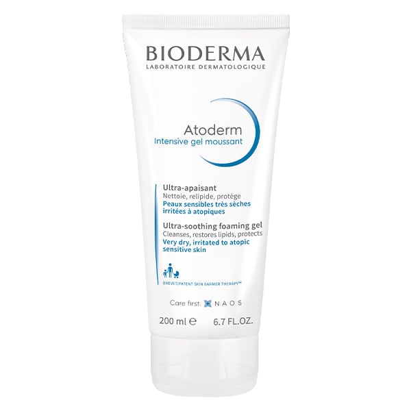 Bioderma Atoderm Intensive Gel Moussant Ultra-Rich Foaming Gel for Very Dry to Atopic Sensitive Skin  200 ml