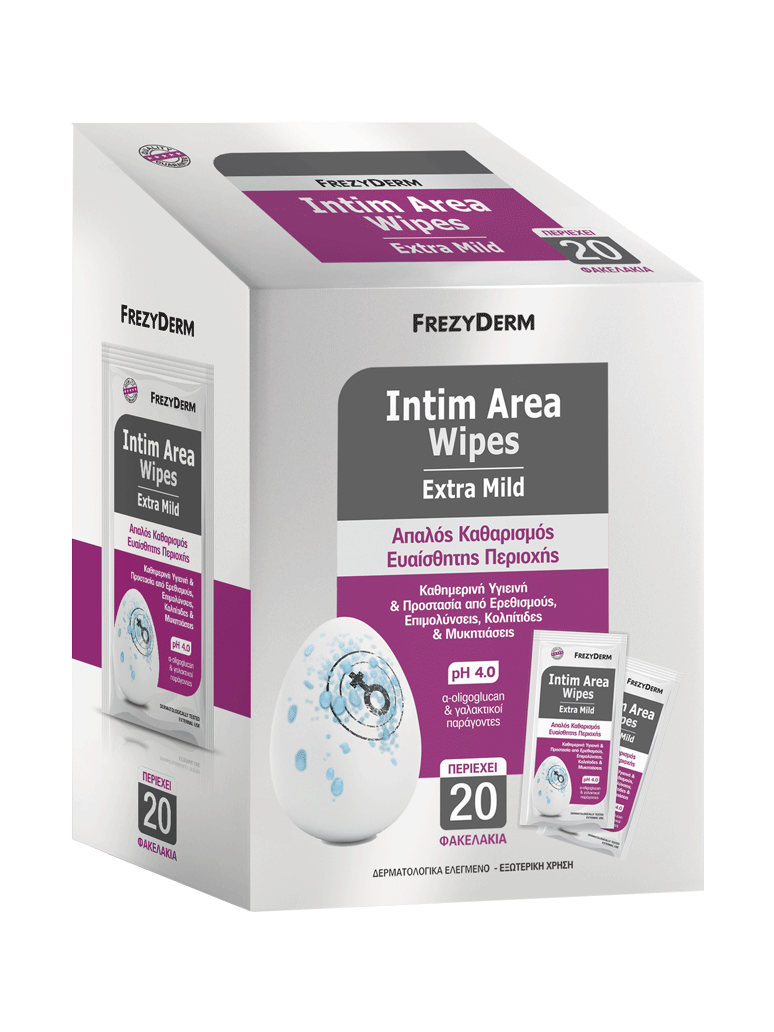 Frezyderm Intim Area Wipes pH4  20 copë