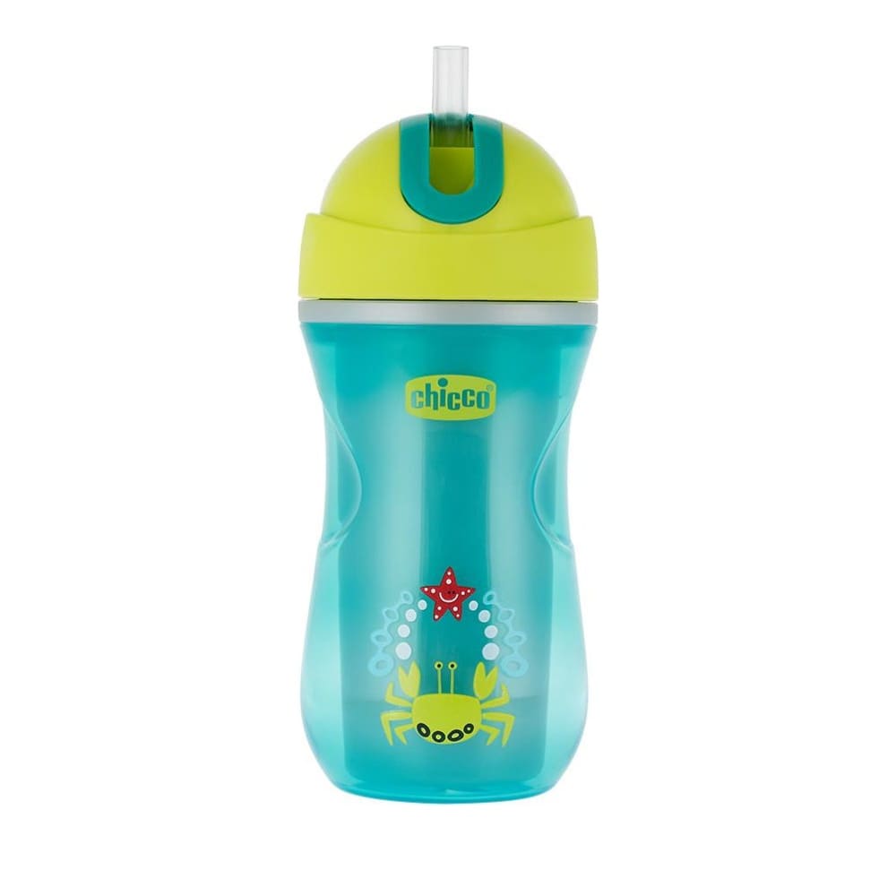Chicco Sport Cup with Silicone Straw 14m+  266ml - Bruz