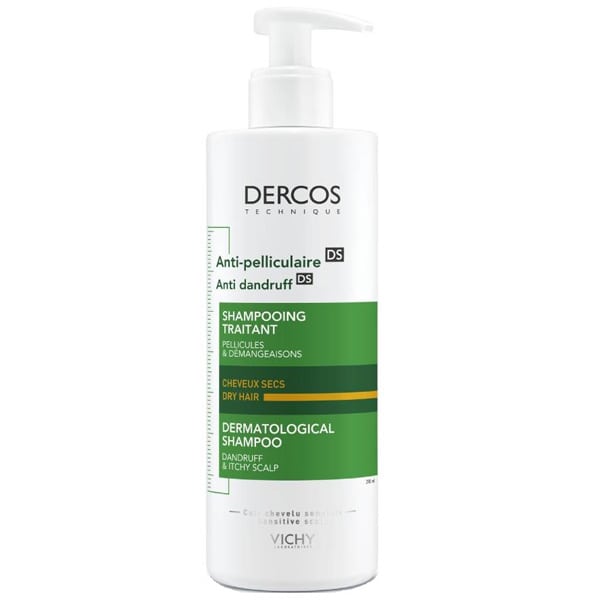 Vichy Dercos Anti-Dandruff Shampoo for Dry Hair  390 ml