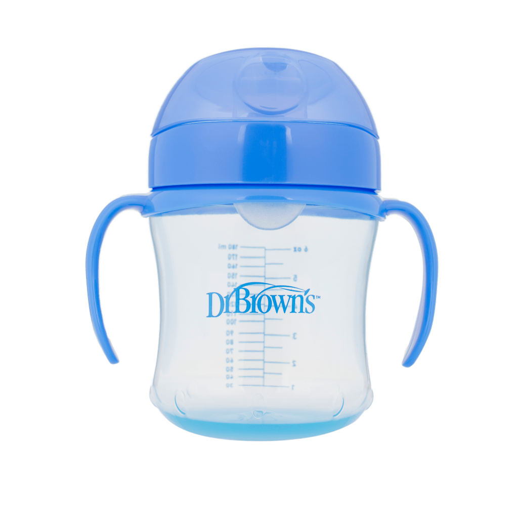 Dr. Brown's (TC 61001) Soft-Sprout Transition Cup  180ml - blu
