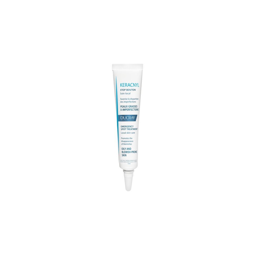 Ducray Keracnyl Spot Care Drying Gel for Oily & Blemish-Prone Skin  10 ml