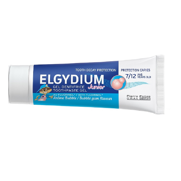 Elgydium Junior Toothpaste with Bubble Gum Flavor  50 ml