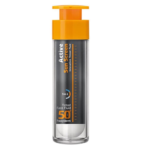 Frezyderm Active Sun Screen Tinted Face Fluid SPF50+  50 ml