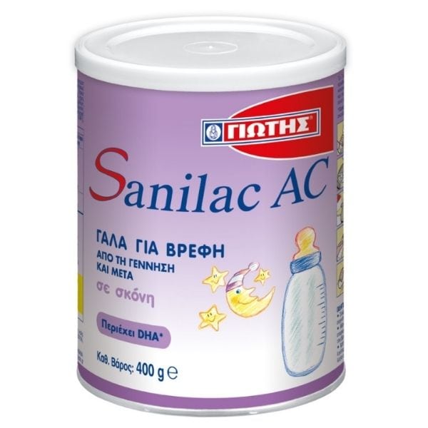 Jotis Sanilac AC Baby Milk 0m+  400gr