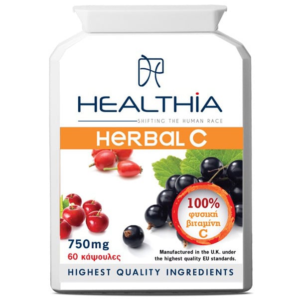 Healthia Herbal C 750mg  60 kapele