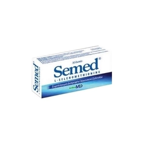 Intermed Semed Organic Selenium Supplement  30 tableta