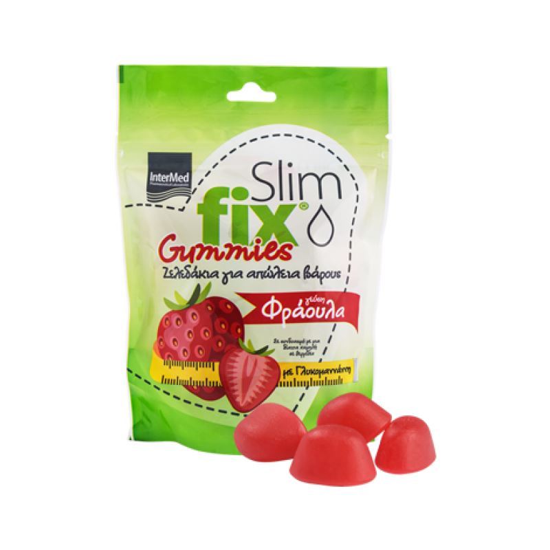 Intermed Slim Fix Gummies 500mg Strawberry  42 karamele