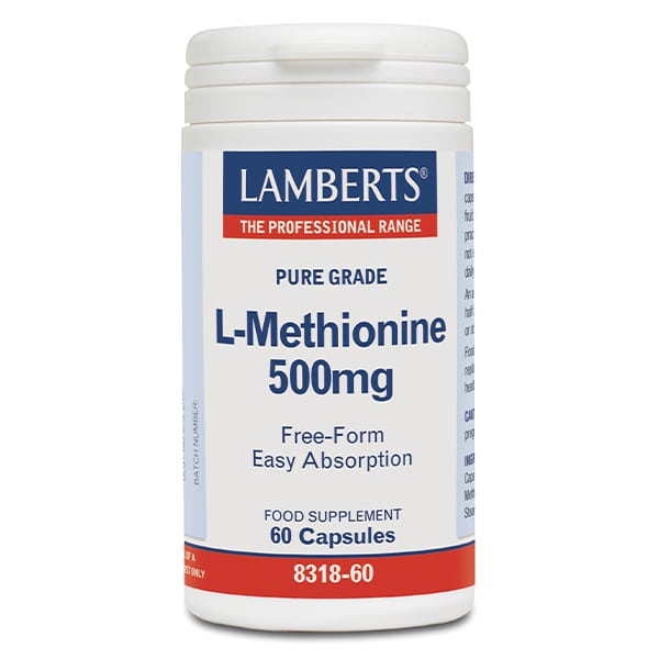 Lamberts L-Methionine 500mg  60 kapele