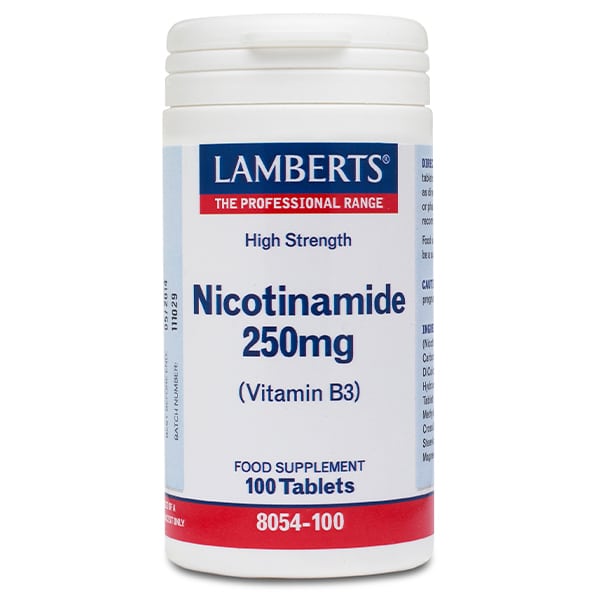 Lamberts Nicotinamide 250mg (Vitamin B3)  100 tableta