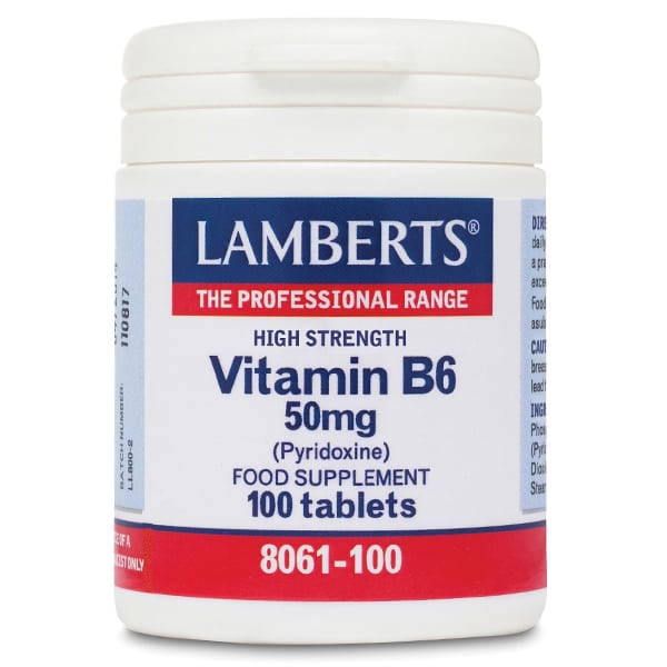 Lamberts Vitamin B6 50mg  100 tableta