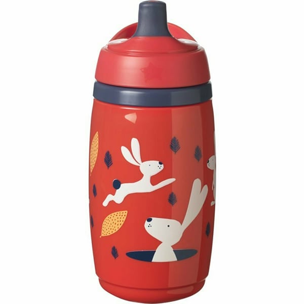 Tommee Tippee SuperStar Insulated Sportee Bottle 12m+ 266ml  1 copë - E KUQE