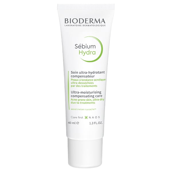 Bioderma Sebium Hydra Ultra-Moisturising Compensating Care for Acne-Prone Skin  40 ml