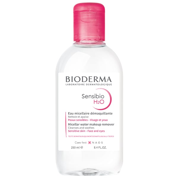 Bioderma Sensibio H2O Micellar Water Makeup Remover for Sensitive Skin  250 ml