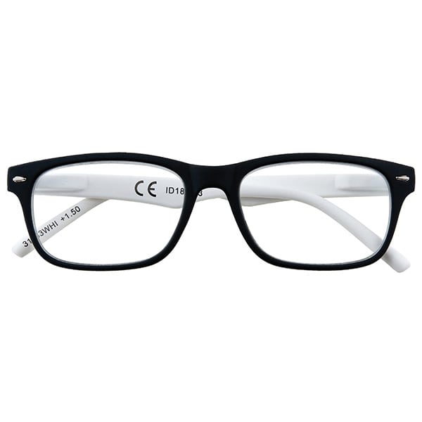 Zippo Eyewear Reading Glasses Black-White Frame (31Z-B3)  1 copë
